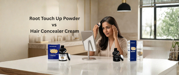 ADOMOUR Root Touch Up Powder vs Hair Concealer Cream featured image for grey roots and thinning hair coverage