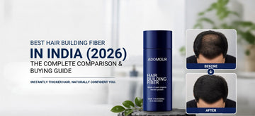 Adomour hair building fiber for thinning hair in India 2026