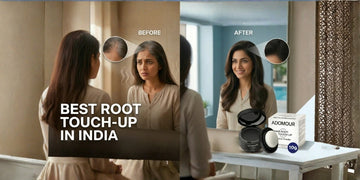 Looking for similar results? Try Adomour Hair Root Touch-Up Powder designed for Indian weather.