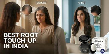 Looking for similar results? Try Adomour Hair Root Touch-Up Powder designed for Indian weather.