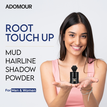 Adomour Hair Root Touchup Mud Hairline Shadow Powder