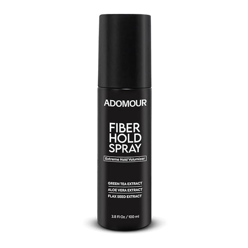 ADOMOUR Fiber Hold Spray | Strong Hold Hair Fibers Spray for Fuller & Thicker Looking Hair for Men & Women